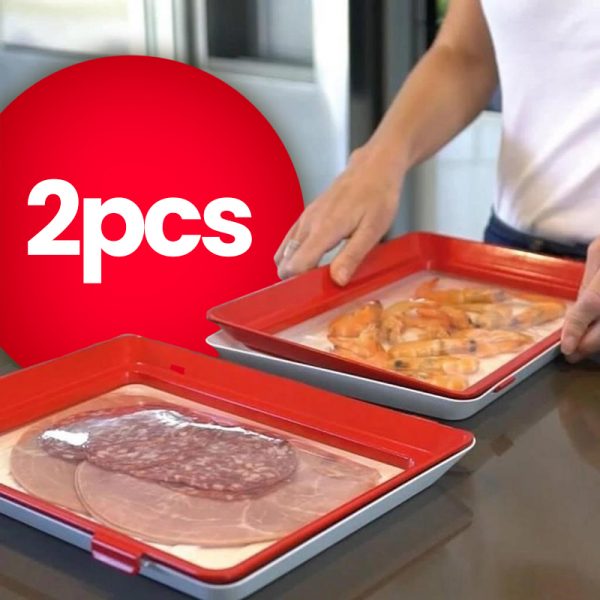 Clever Tray – tác na uchování potravin (2ks)