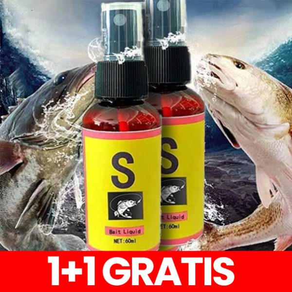 Fish Bait liquid – Přírodní návnada na ryby (1 + 1 GRATIS)